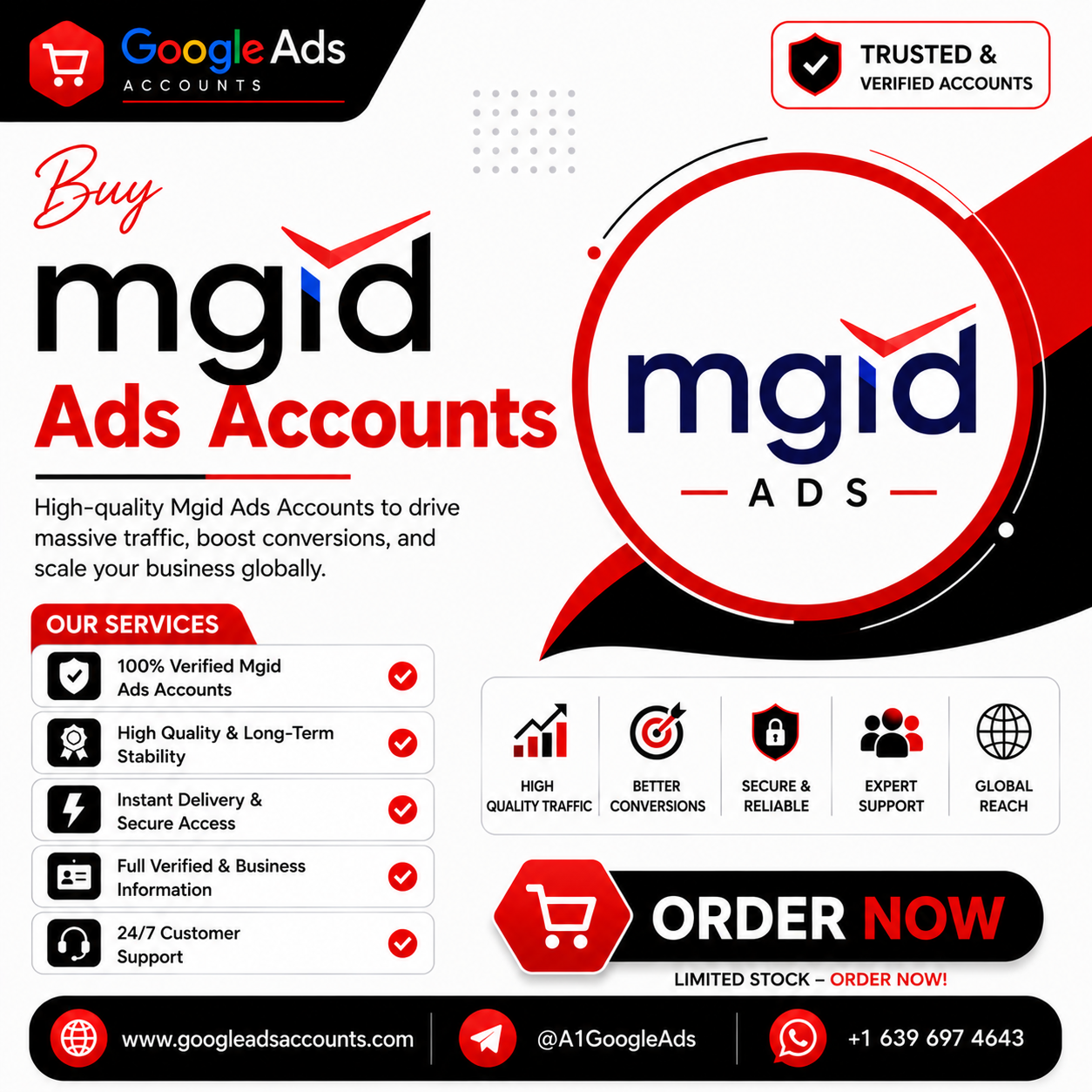 Buy Mgid Ads Accounts
