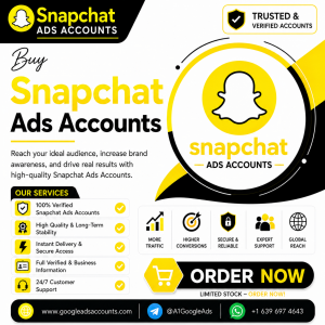 Buy Snapchat Ads Accounts