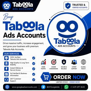 Buy Taboola Ads Accounts