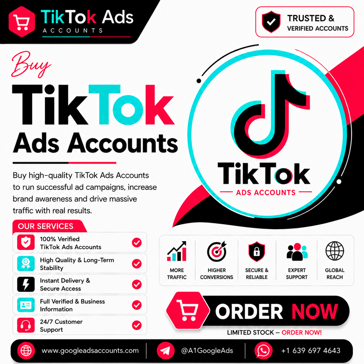 Buy TikTok Ads Accounts